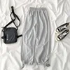Spring Women Harem Pants Adjusted Bundle Loose Trousers Stretch Drawstring Leisure Sweatpants Students Daily All-match Ulzzang 3