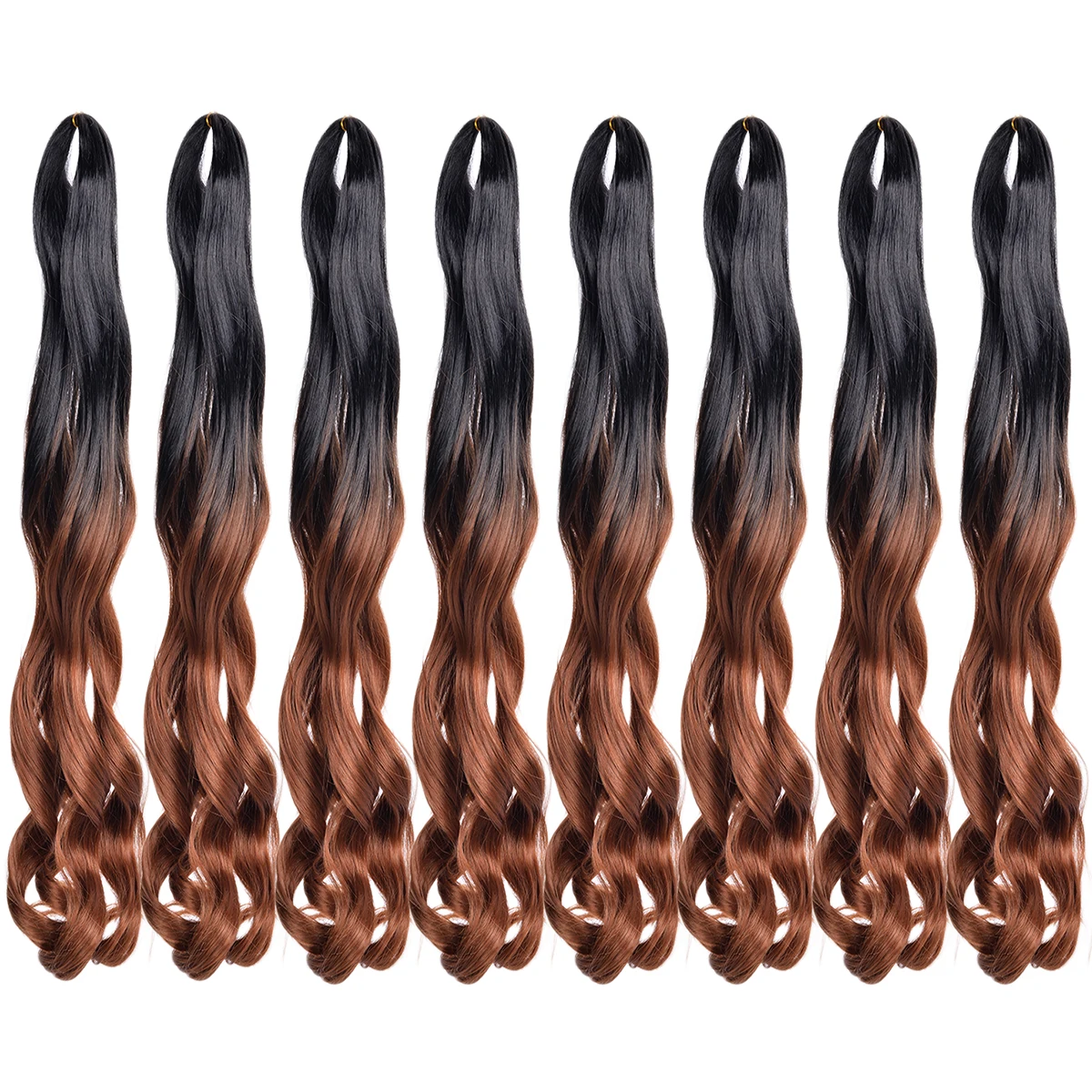 French Curls Braiding Hair Image 17