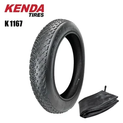 Kenda Fat Bike Tire 20x4.0 - All-Terrain Blackwall Clincher Tire (20x4.0 and tube)