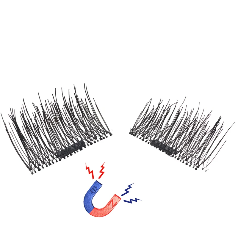 1 Pair Fake Eyelashes fake eyelashes Magnetic Eyelashes Natural Long Reusable No Glue Fake Eye lashes Makeup Tools Faux Cils maquillaje