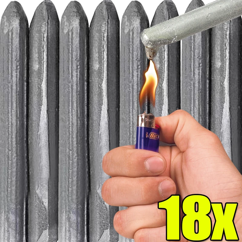 S1fd4901a56294719a6fcbba3770a1179L 3/18PCS Low Temperature Welding Rods Easy Melt Stainless Steel Copper Iron Repairing Holes Tools Solder Aluminium Rod Agent Kits Mallzona