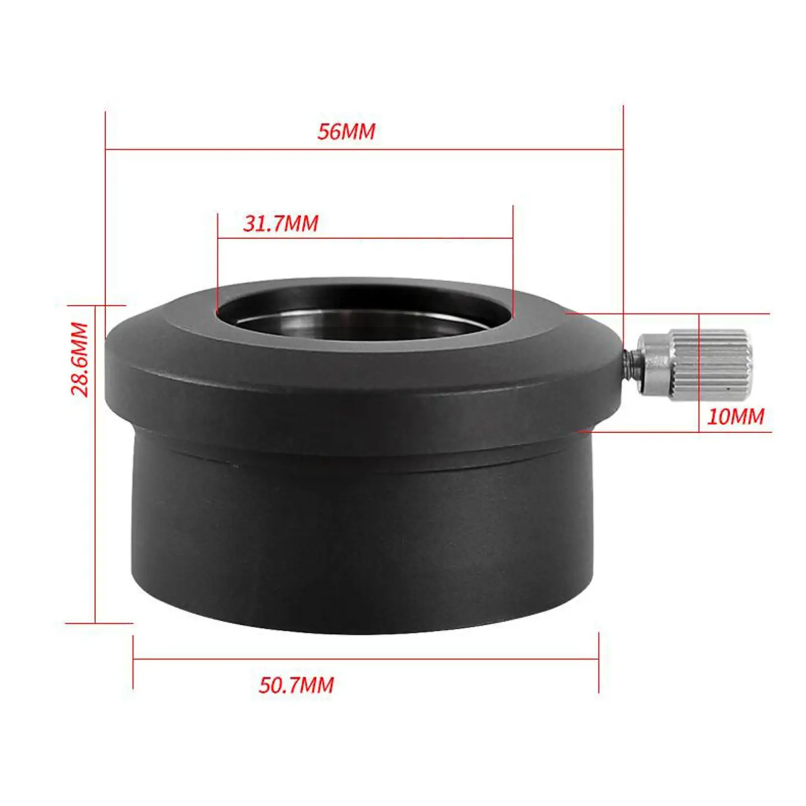 Telescope Eyepiece Adapter Lens Adapter Ring 2 inch to 1.25 inch M48 Thread Easy Installation