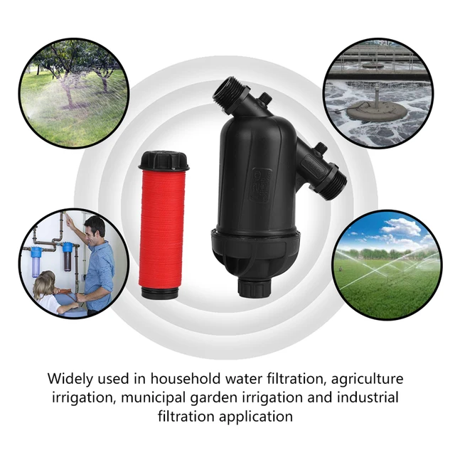 120 Mesh Drop Irrigation Disc Filter 130 Micron Level G1 Interface Strainer For Garden Farm 5