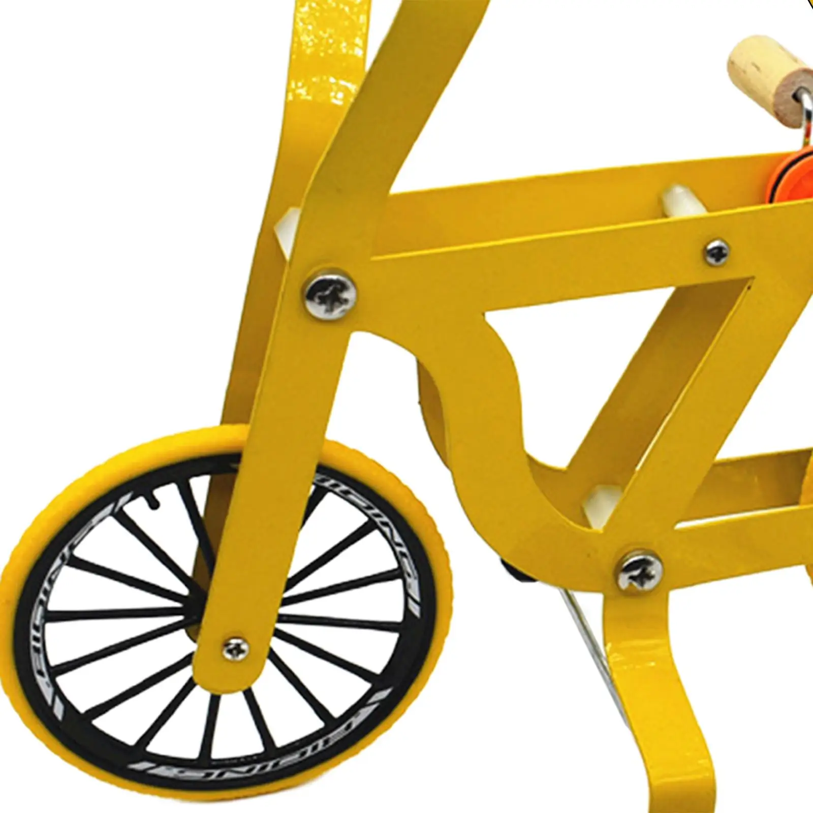 Parrot Puzzle Bicycle Mini Bike Bird Intelligence Training Toy for Cockatoo
