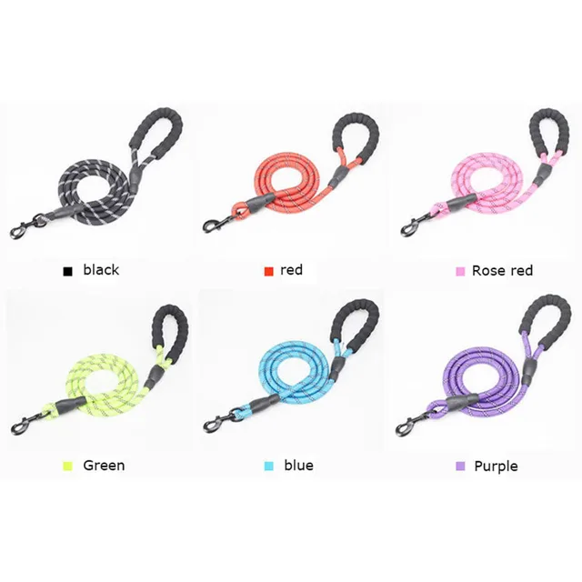 1.5m Pet Leash with Reflective & Comfortable Padded Handle for Small, Medium and Large Dogs 5