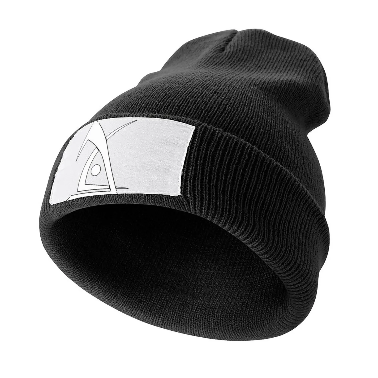 

Deus ex logo no text black classic t shirt Knitted Hat Sunhat Rave Women Hat Men's
