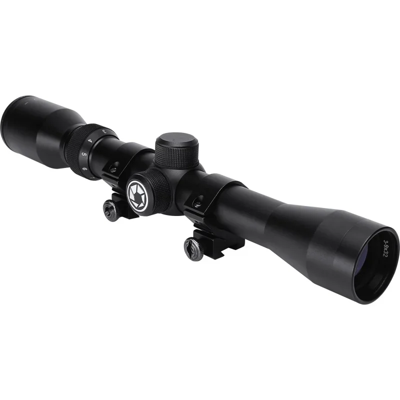 

Barska AC13087 Plinker-22 Riflescope 3-9x32 30/30 Reticle with Rings, Black