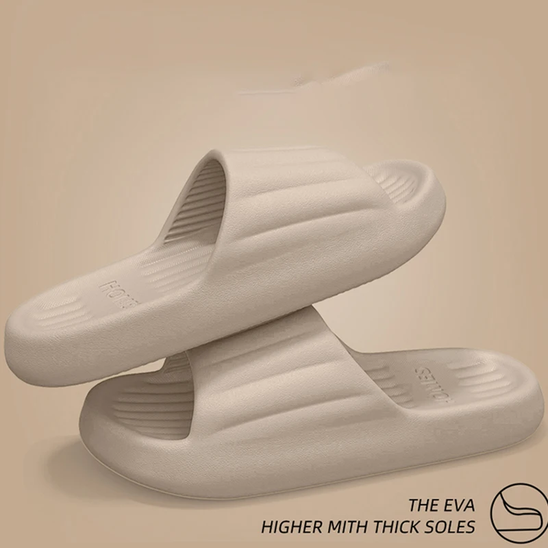 Soft Sole Massage Shower Shoes for Women Men Couples Waterproof Non-slip Home Leisure Fashion Bathroom Slippers 3