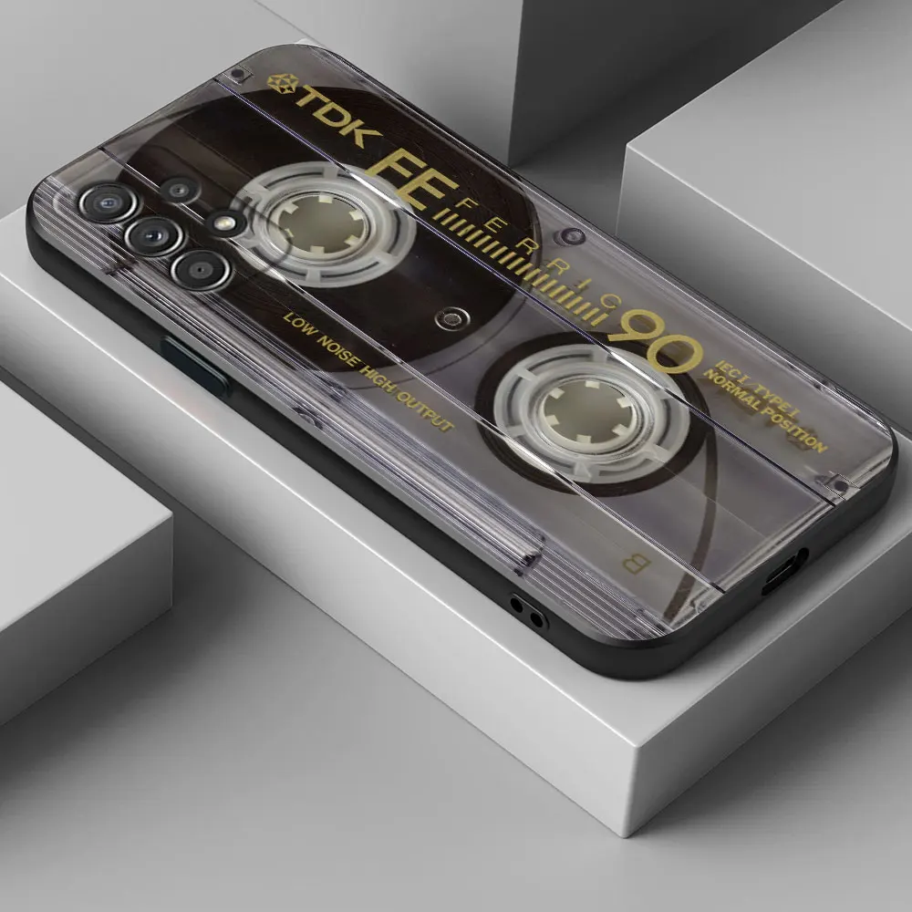 Retro Music Tapes Circuit Board Camera Design Protective Phone Case Cover