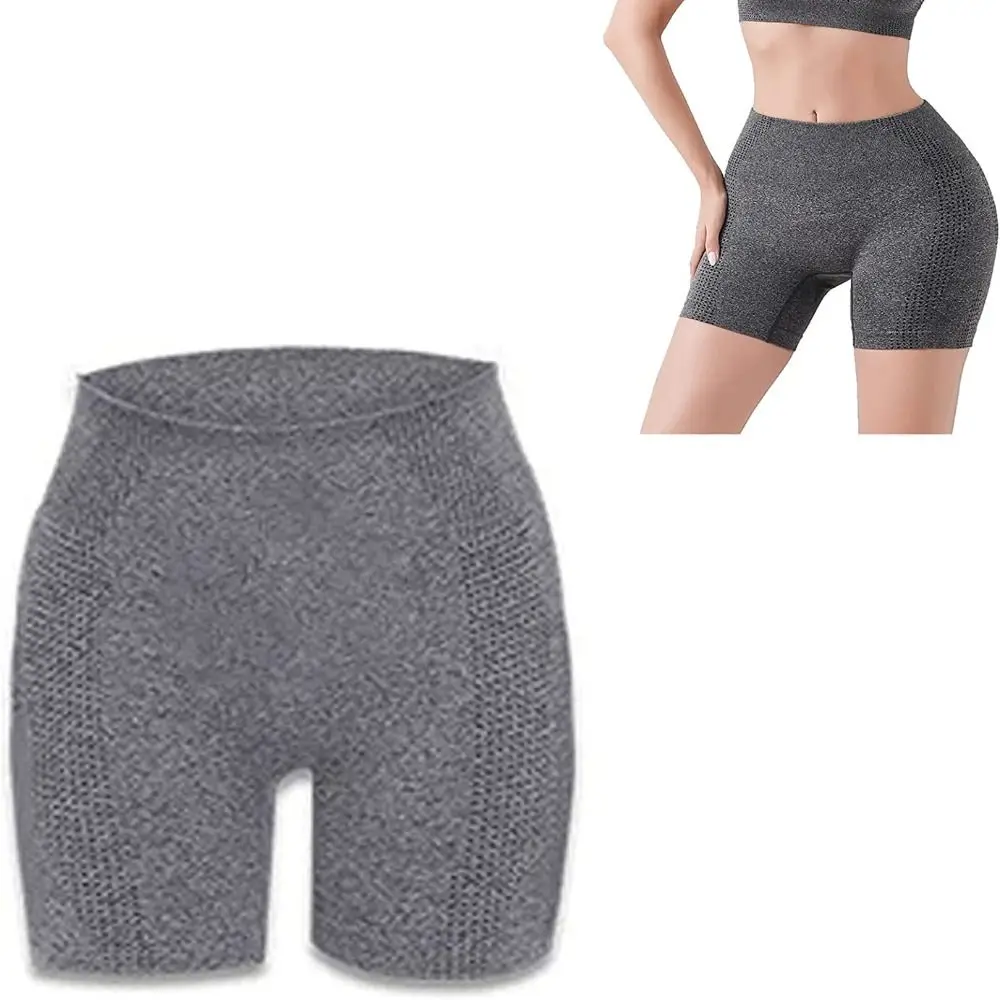 

Fitness Shorts Snowflake Fabric Comfortable Soft Breathable Moisture Wicking High Waist Peach Hip Women's Trousers