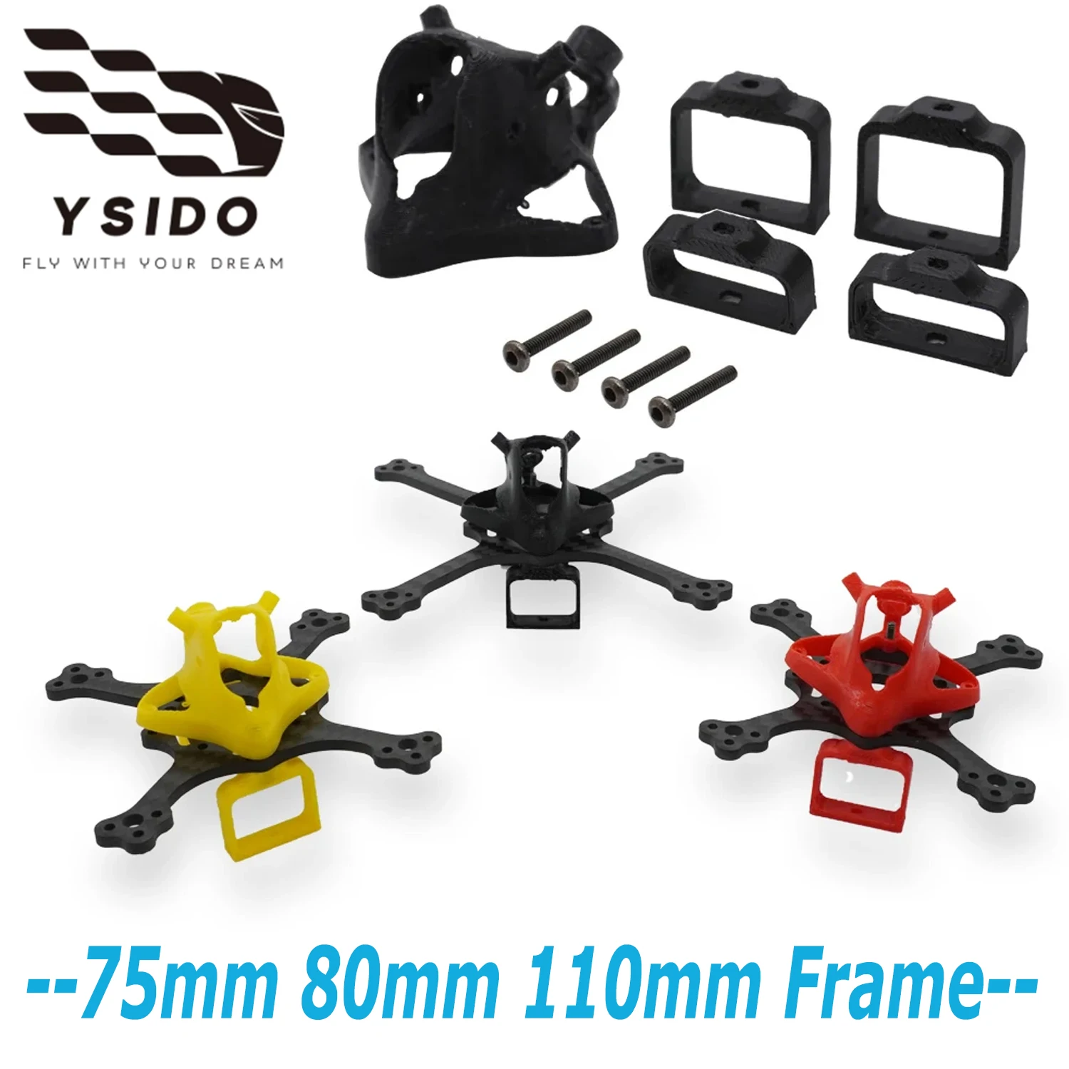 Coque de protection pour drone FPV micro - 75/80/110mm