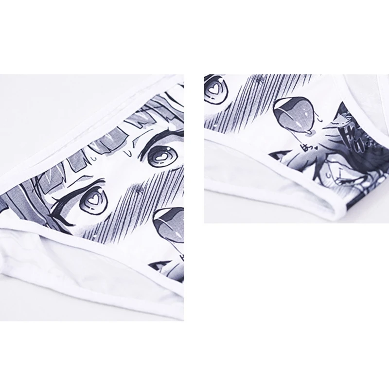 Women Underwear Breathable Side Tie Panties Low-rise Underpants Anime Cartoon Printing Briefs Adjustable Sides Panties women lingerie set