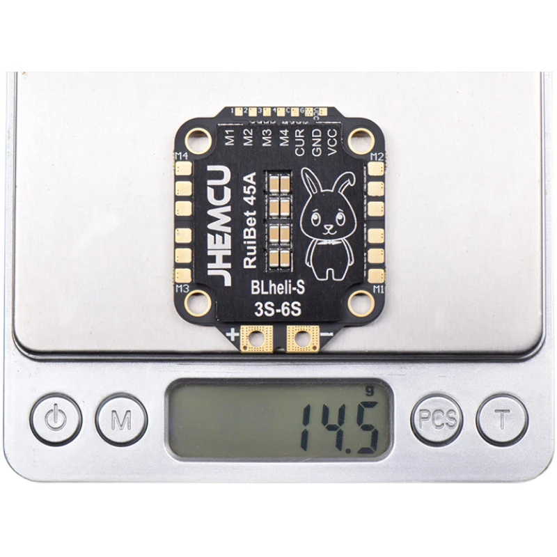 JHEMCU F722 Flight Controller & 45A ESC Stack - For FPV Drone Quadcopter Builds