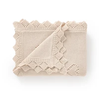 Couvertures tricotées pour bébé, 90x70cm, en coton Ultra doux, pour nouveau-né, garçon et fille, couette, poussette, literie, lange d'emmaillotage, articles de couchage 3