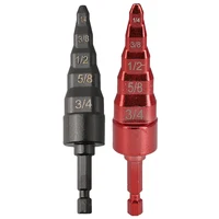 5In1 Air Conditioner Copper Pipe Expander Swaging Drill Bit Set Swage Tube Expander Soft Copper Tubing Tools Or HVAC Repair 1