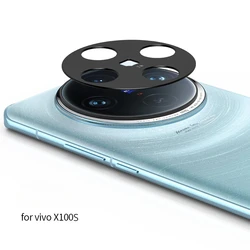 Premium Rear Camera Lens Cover - Durable Aluminum Metal Protector with Film (For Vivo X100S)