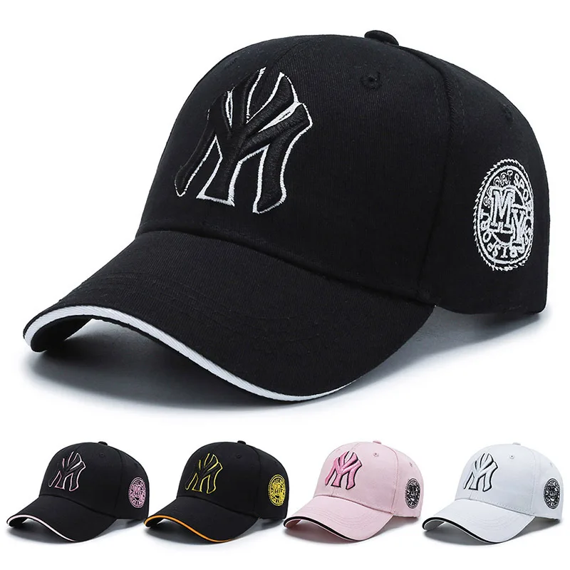 

Fashion Letters Embroidered Baseball Caps Women Men 100% Cotton Sport Sun Caps Female Male Visors Snapback Adorable Hip Hop Hats