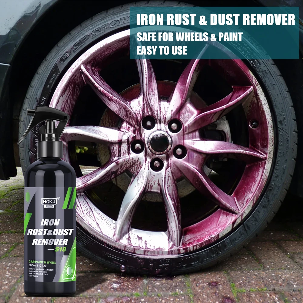 Car Paint & Wheel Iron Particles Powder Cleaning Super Rust & Dust Remover  Spray Metal Surface Multi-purpose Cleaning Hgkj S18 - Paint Care -  AliExpress