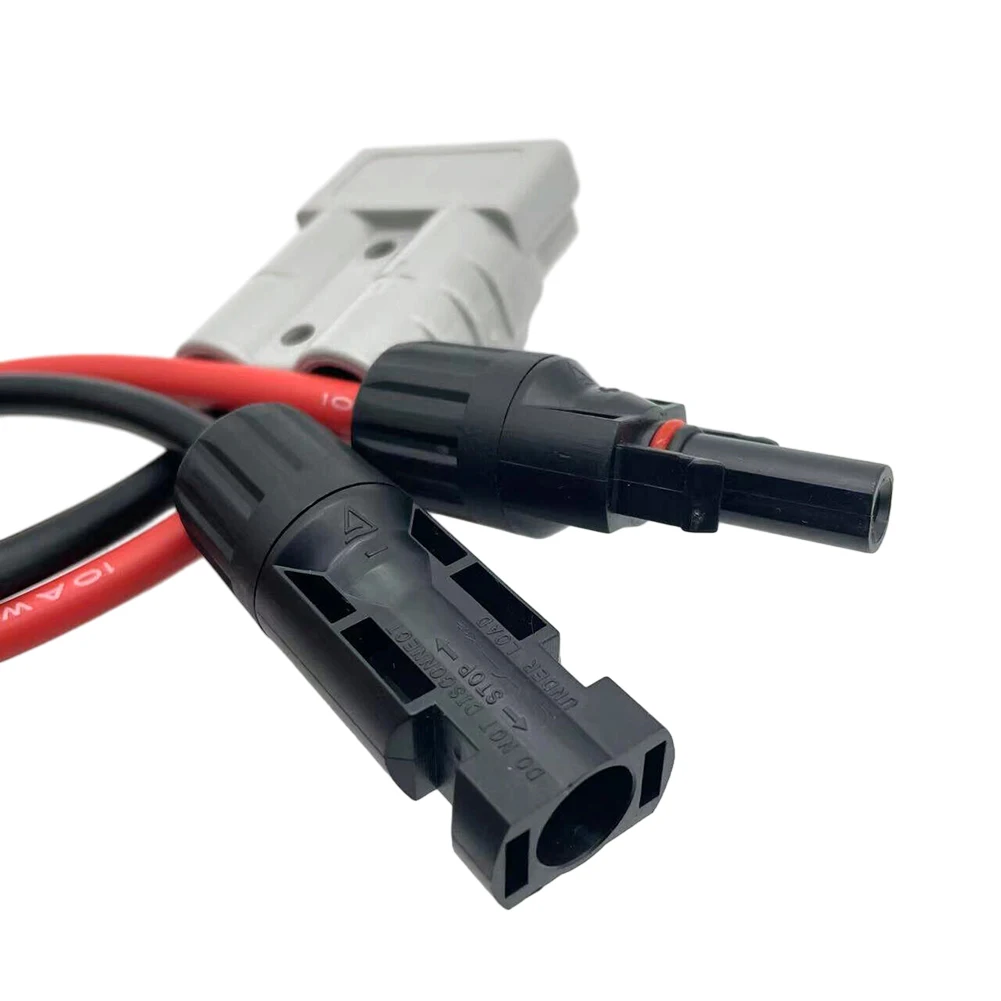 Description Picture 3 of item50A Connector For Anderson Plug To Solar Panel Cable Y Adaptor Connector Forklift Charging Plug Connector Solar Power Supplies