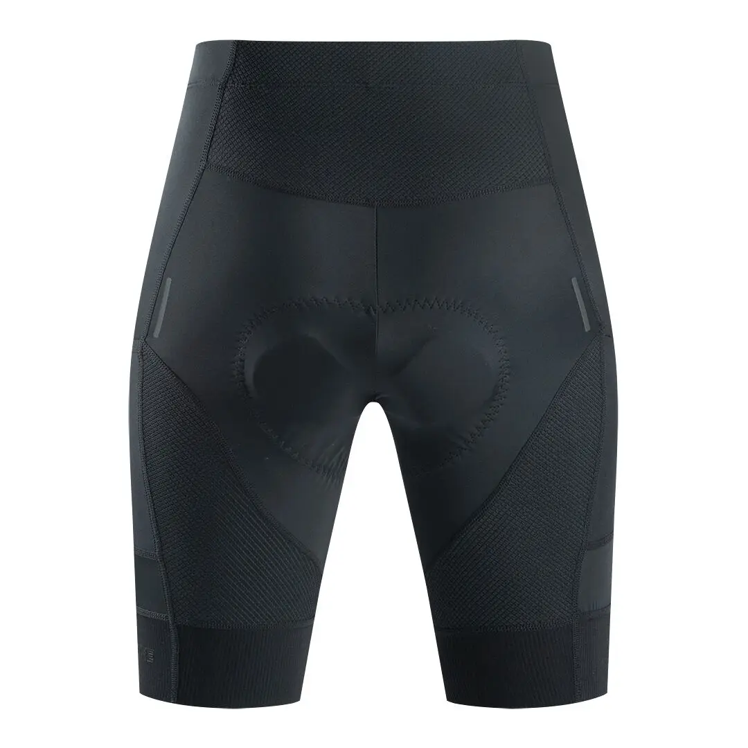 YKYW Elastic Interface Padded Bike Shorts Men Cycling Bicycle Shorts Comfortable Road Biking Pants 2 Pocket Tights Fit