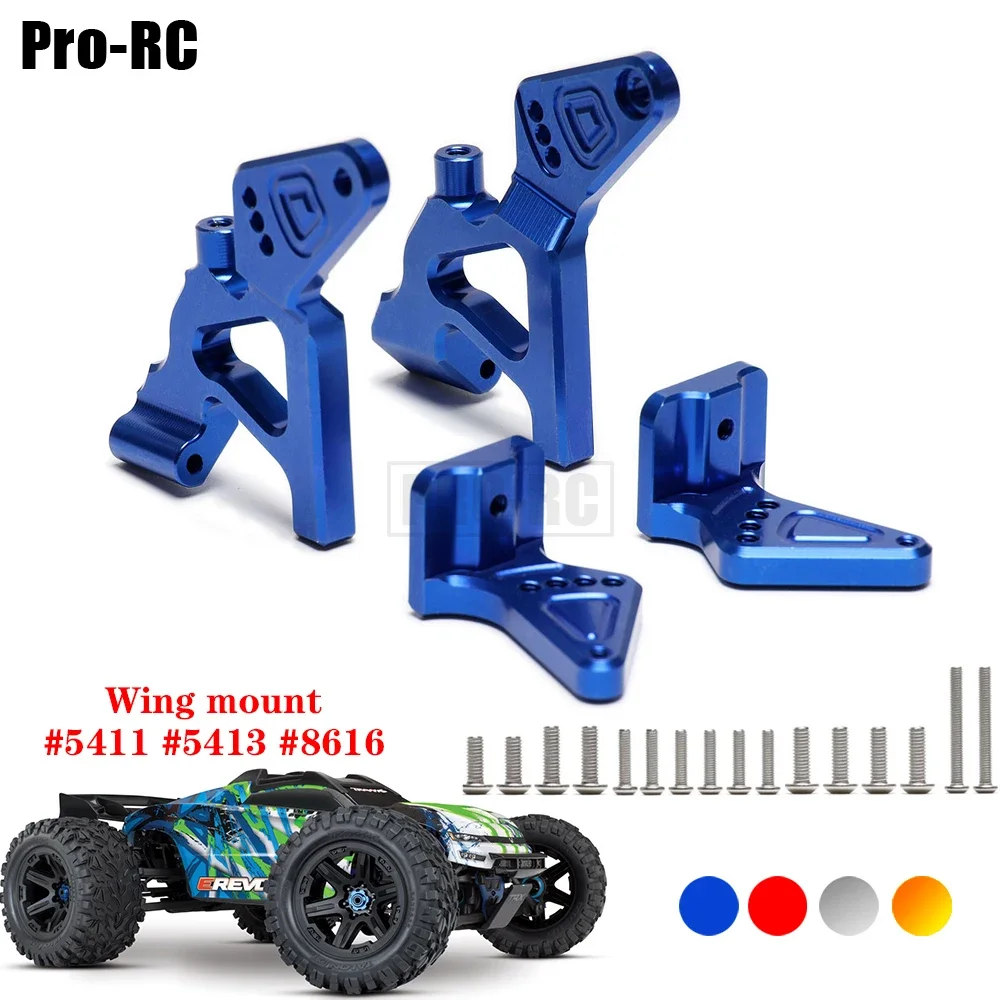 Plaque Avant En Aluminium Bleu – Compatible Traxxas 1/10 E REVO VXL 2.0 – Pièce D’origine 8637 – Durable Et Stylée