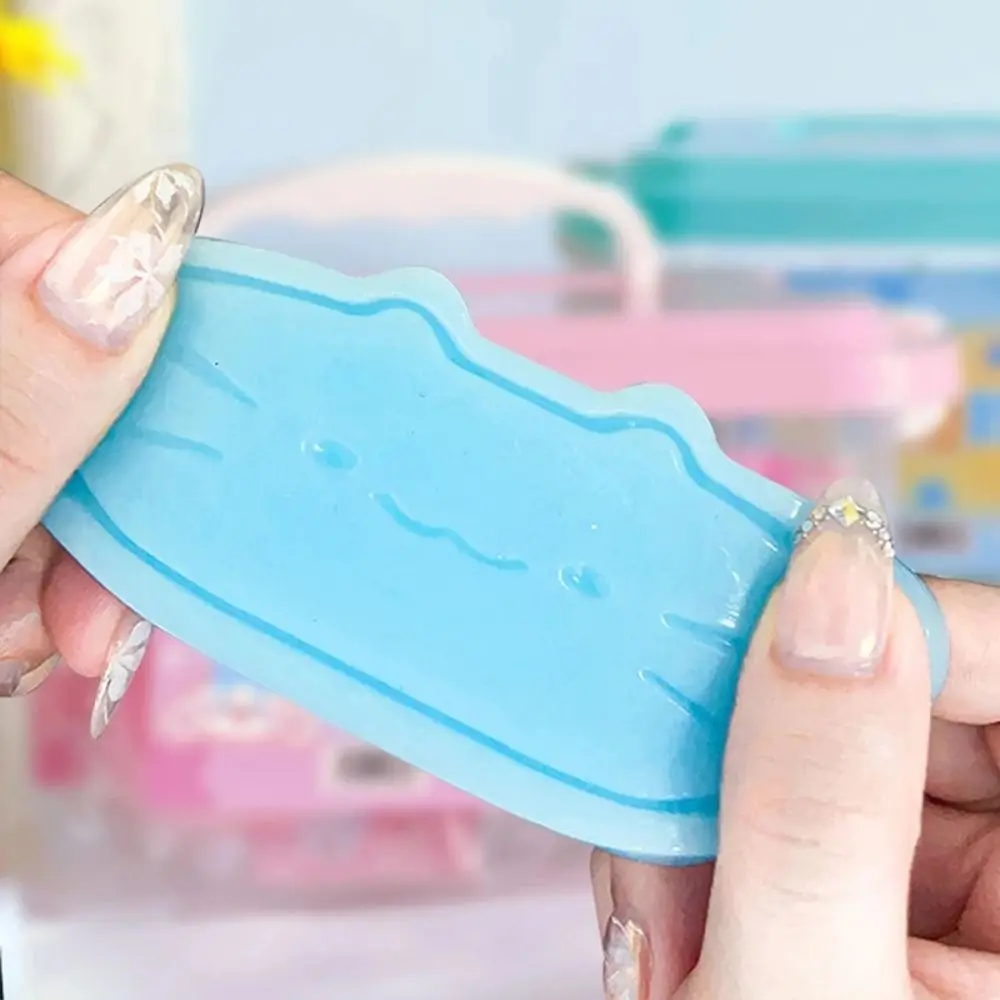 New Sticky Cat Cheese Pinch Toy TPR Cute Squeeze Toy Decompression Pressure Relief Slow Rebound Toy