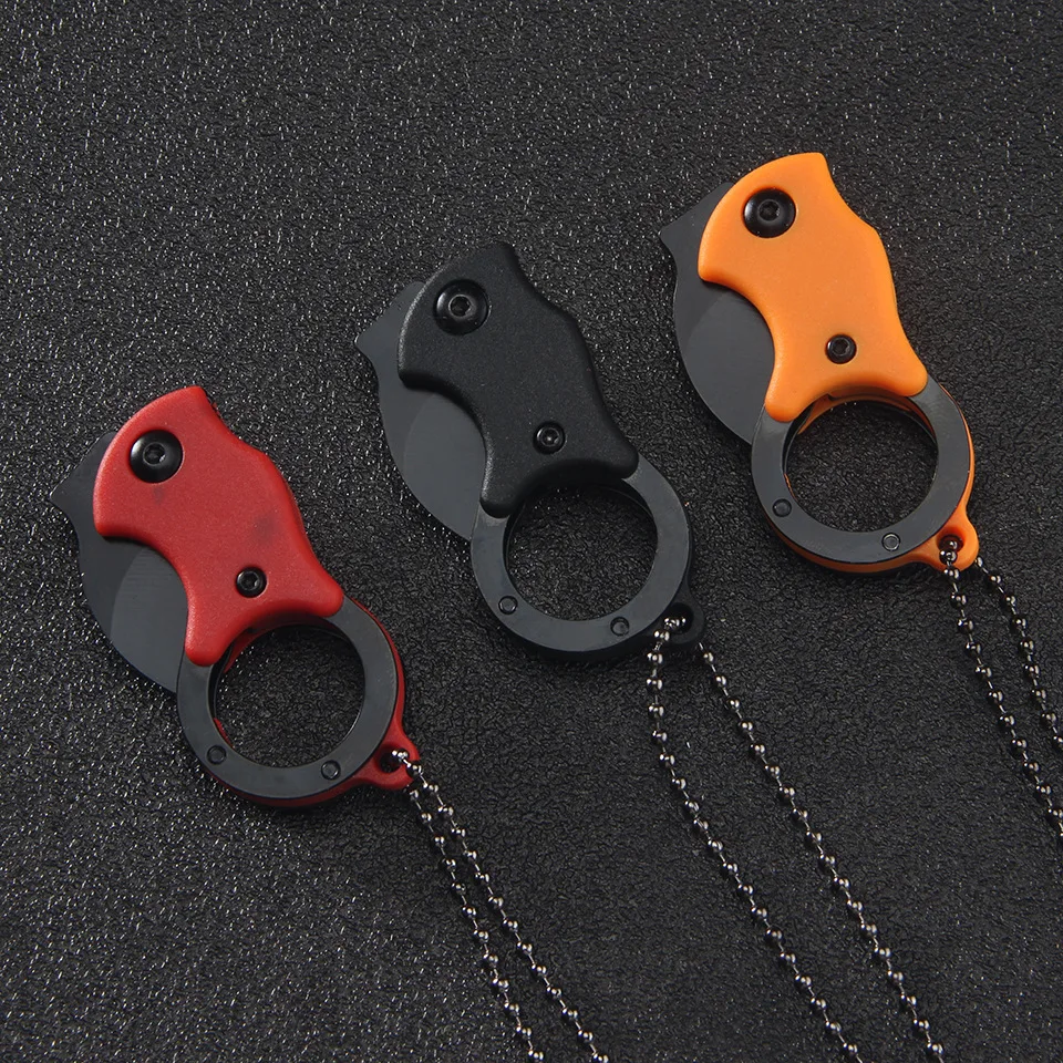 Description Picture 4 of itemClaw knife Carrying Express Keychain Cs Go Karambit Knife Outdoor Survival Tactical Camping Hunting Knives EDC Self-defense Tool