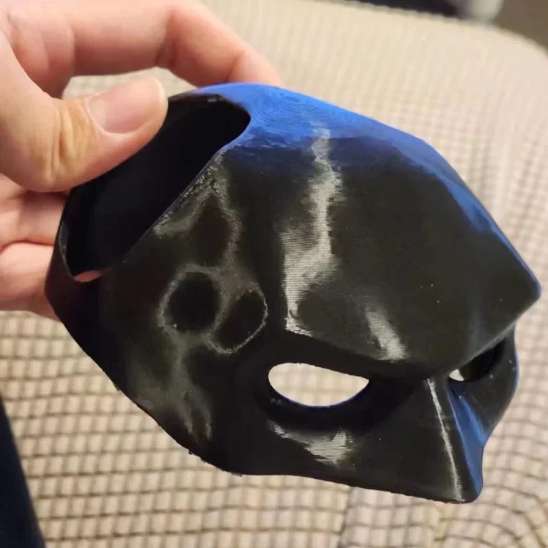 Batman Cat Mask worn by cat