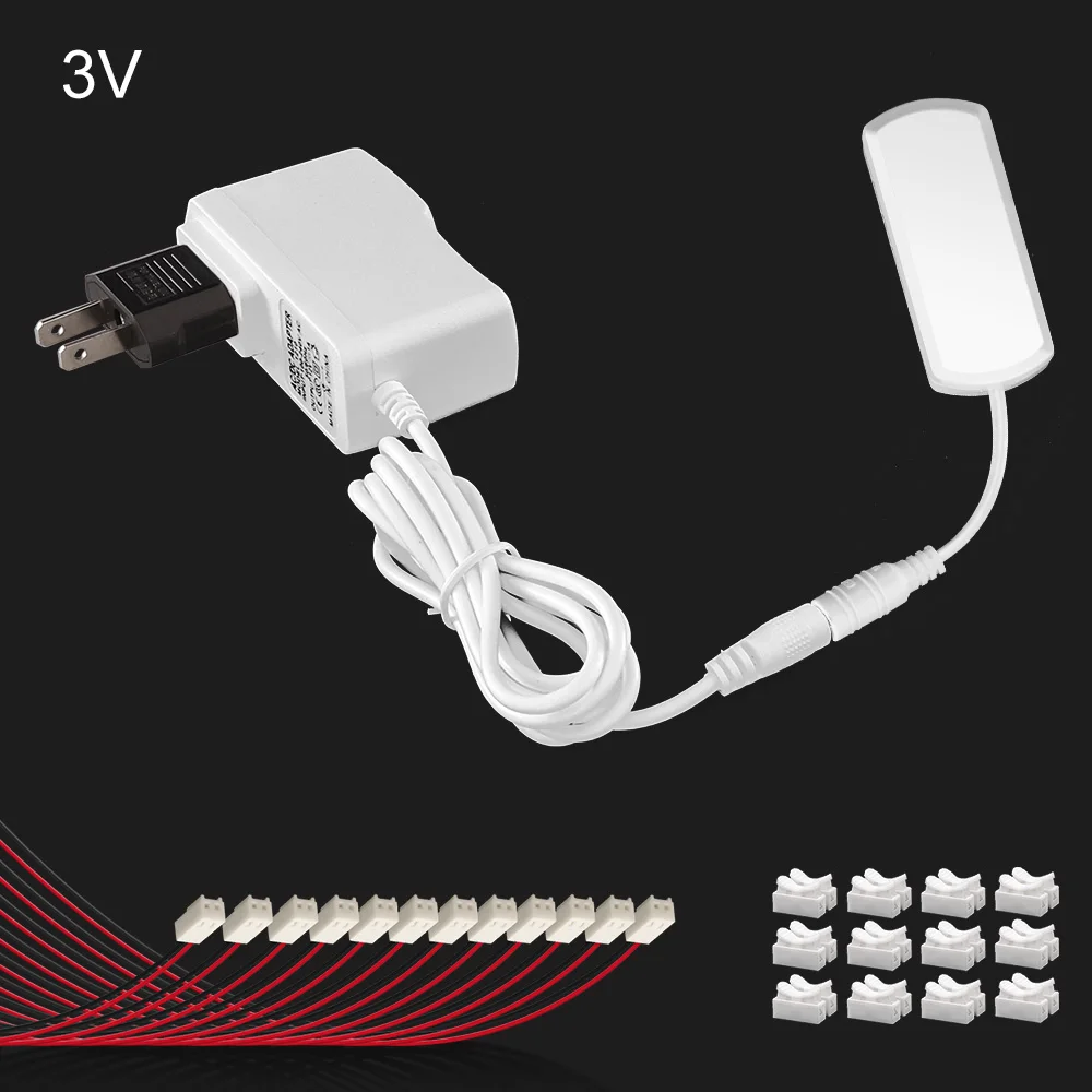 Universal 12-Port Power Supply Adapter for Model Displays and Layouts