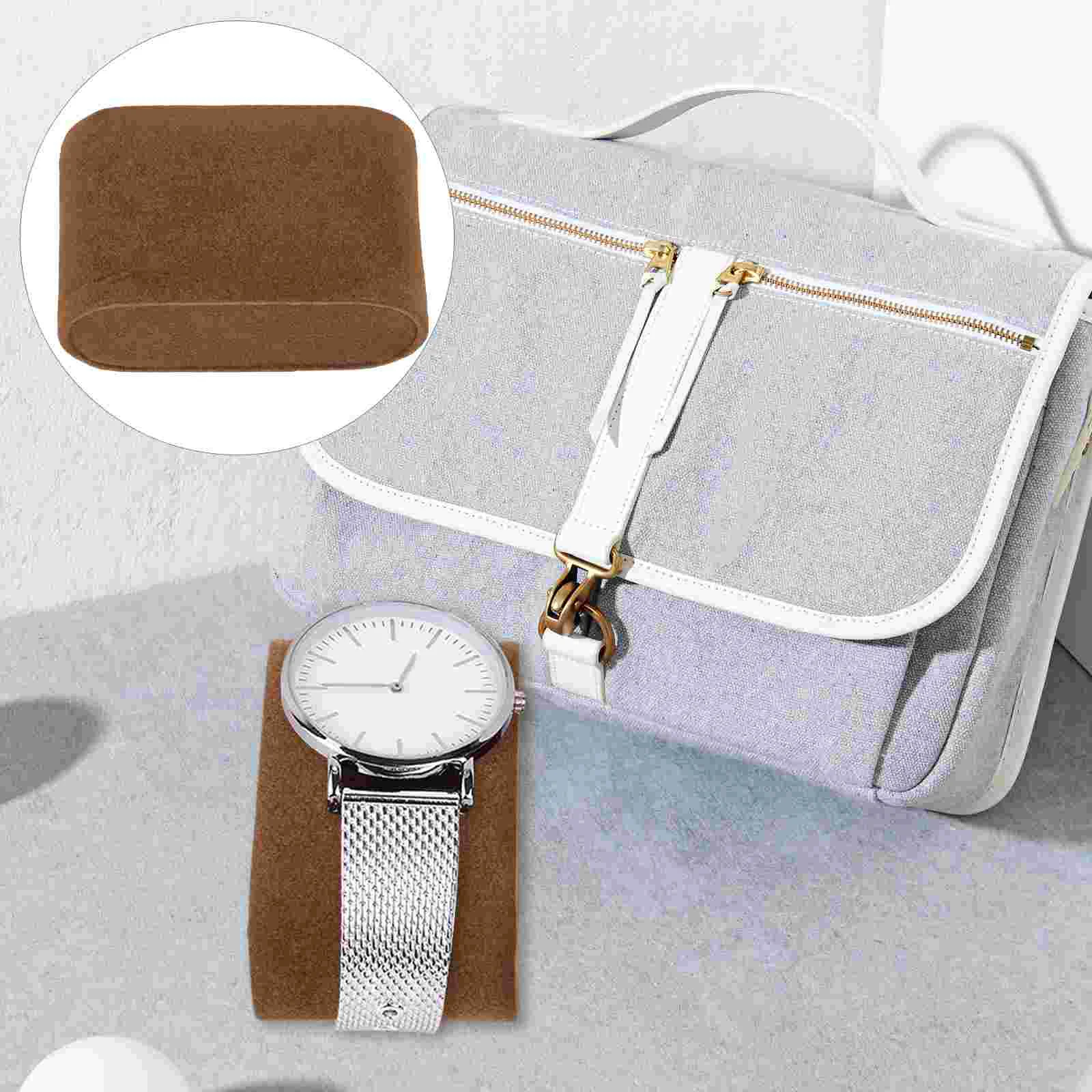 6 Pcs Watch Stand Pillow Watches Bed Pillows Flannel Jewelry Bracelet Display Holder