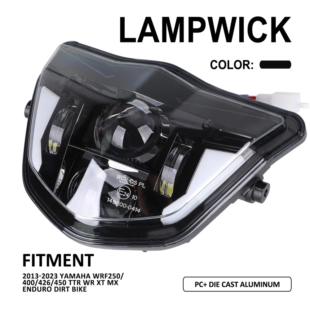 

Фитиль для светодиодной фары мотоцикла YAMAHA WRF TTR WR XT MX 250 400 426 450-2013