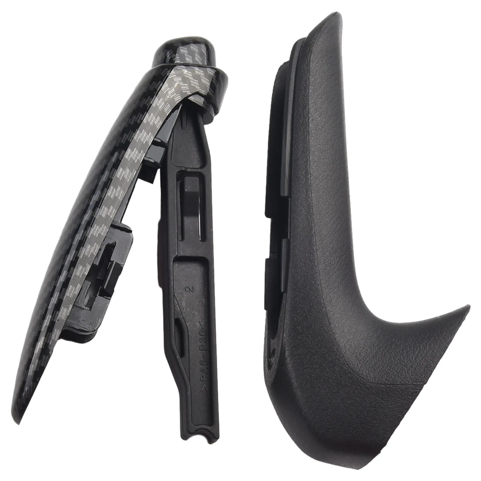 

Universal Car Handbrake Protect Cover Styling Wooden Carbon Fiber Decor ABS For Honda Civic Coupe Sedan 2006 - 2011