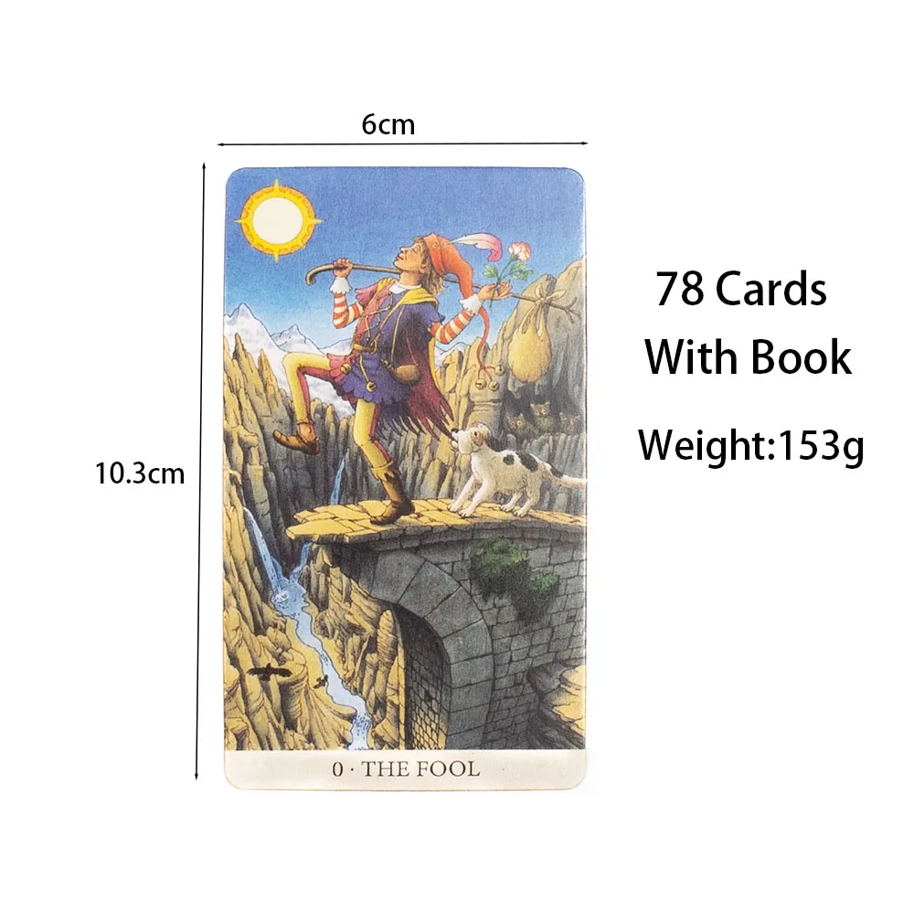 The Longest Dream Tarot Cards 78pcs Deck with Instruction Booklet, Ideal for
 Enthusiasts and Board Game Lovers 5