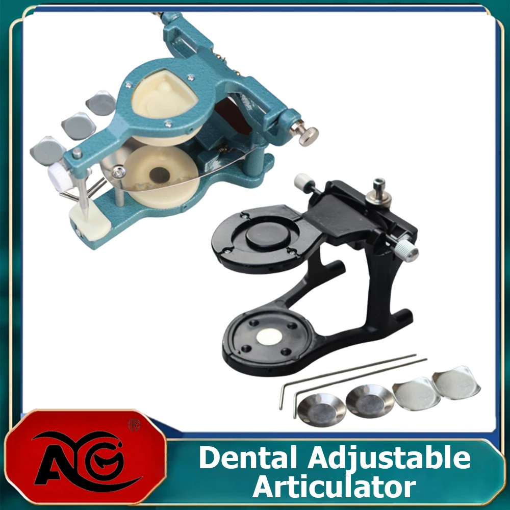AG Dental Magnetic Articulator Adjustable Mounting Pre-cast Dental Models Dentistry Laboratory Equipment Tools