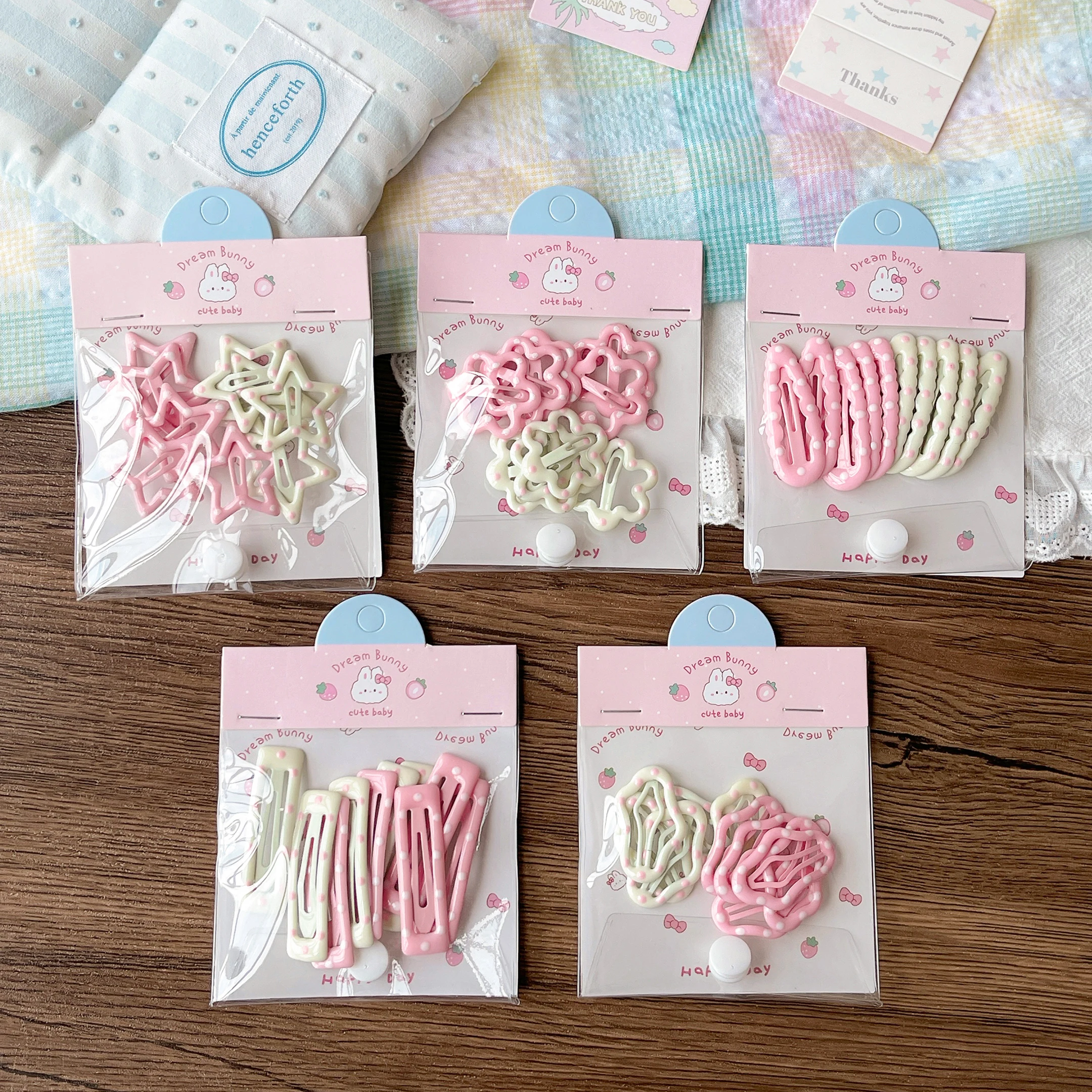 10 Stück/Set Baby Kinder Süße Farben Glänzende Stern-Ornament Haarspangen Frauen Mädchen Niedliche Haarklammern Haarnadeln Kinder Haaraccessoires – Detail 1