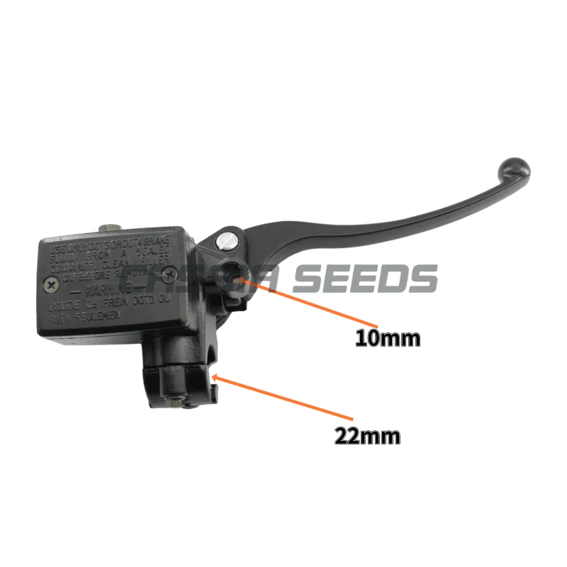 7/8 "22mm Right Motorcycle Front Brake Master Cylinder Hydraulic Pump for Honda TRX200-450 CBT125 CB400