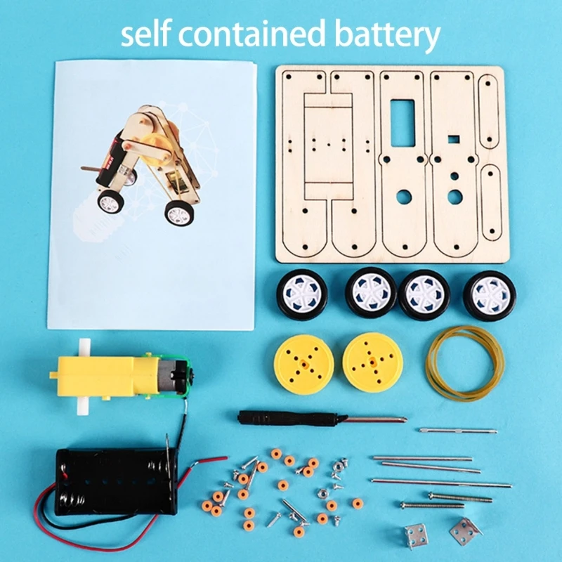 Child Science Educational Toy Worm Robot Toy Puzzle Assemble Student Science Physics Experiment Set educational toy physics experimental equipment