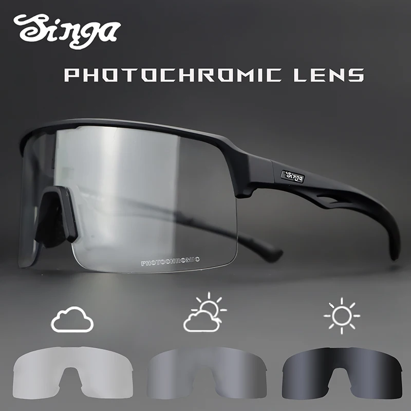 Photochromic Sports Eyewear - Unisex Sunglasses for Cycling, Fishing, Driving, and Outdoor Adventures