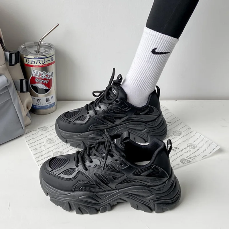 أحذية رياضية غير رسمية مكتنزة للنساء ، أحذية رياضي...