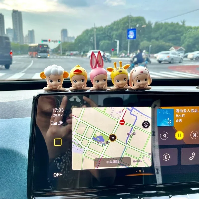 

Sonny Angel Blind Box Animal Hippers Series Mystery Box Kwaii Supporting Cheek Cute Baby Figure Children's Toy Gift Phone Decor