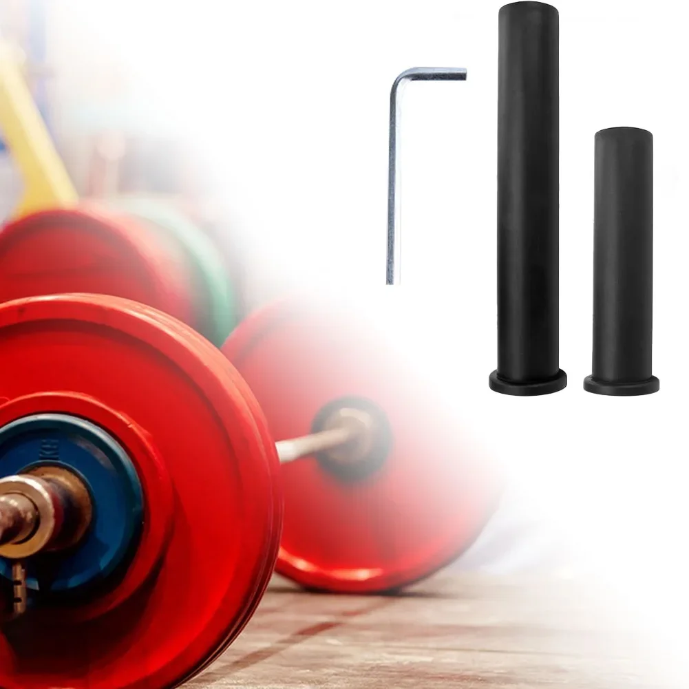 2PCS Barbell Bar Adapter Sleeve Convert 25mm To 50mm Adapter Sleeve Converts 1