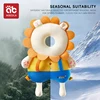 Baby Walkers Head Protection Cushion Animals Plush Pad Adjustable Straps Baby Protective Pad Showering Gift for Toddler Children 4