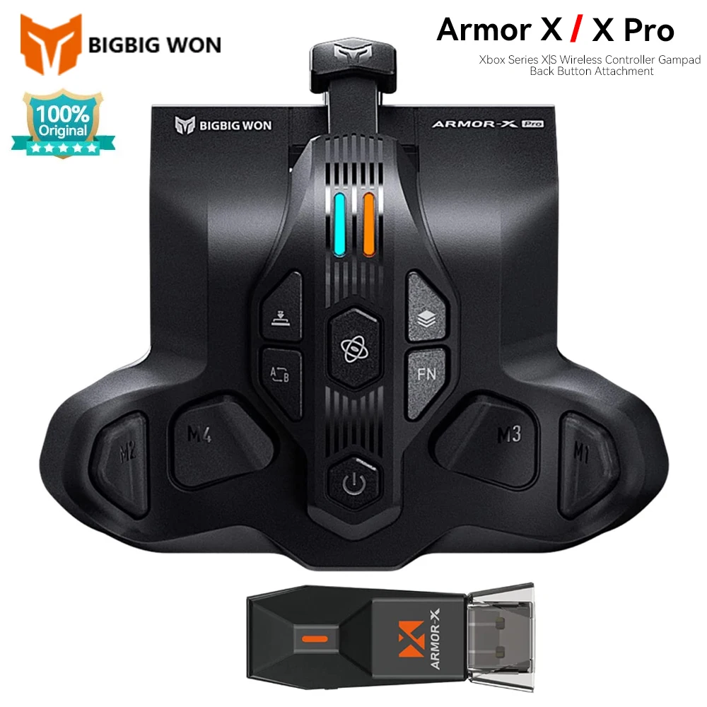

2024 BIGBIG WON ARMOR-X Pro game Controller wireless Back Button Rear Paddle Adapter for Xbox Series x/s Switch pc ps4 Console