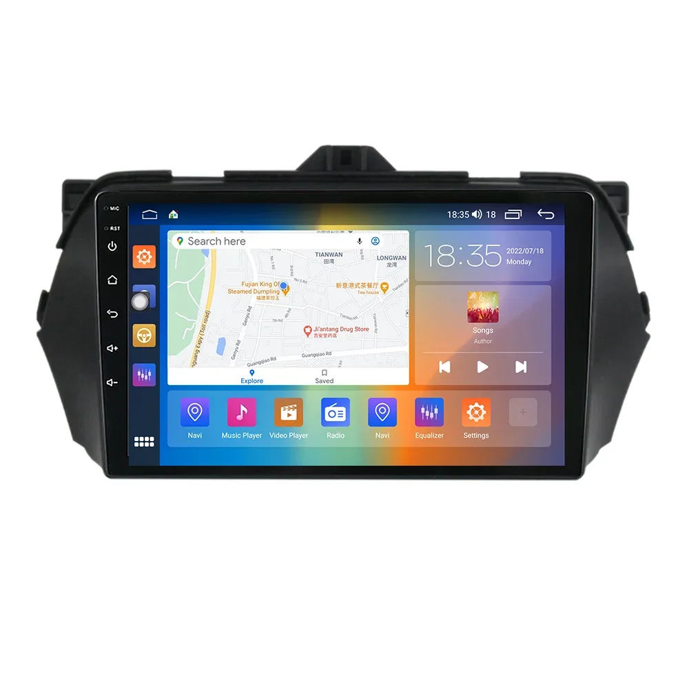 

M6 PRO Android 12 2K QLED car audio accessories For Suzuki Ciaz 2014-2018 BT5.1 colling fan car radio system
