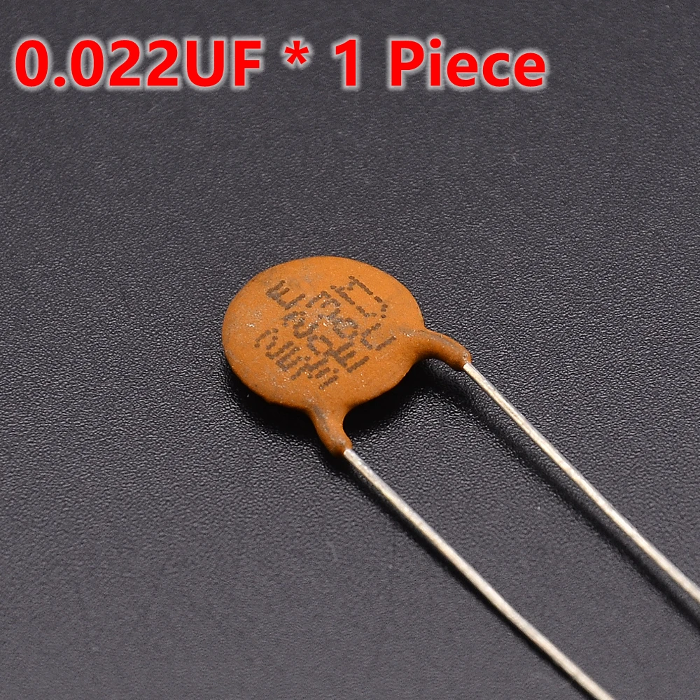 CRN-47N-A, Condensatore Ceramico Con Reofori, 47nF, 50V, ±20 - Foto 2