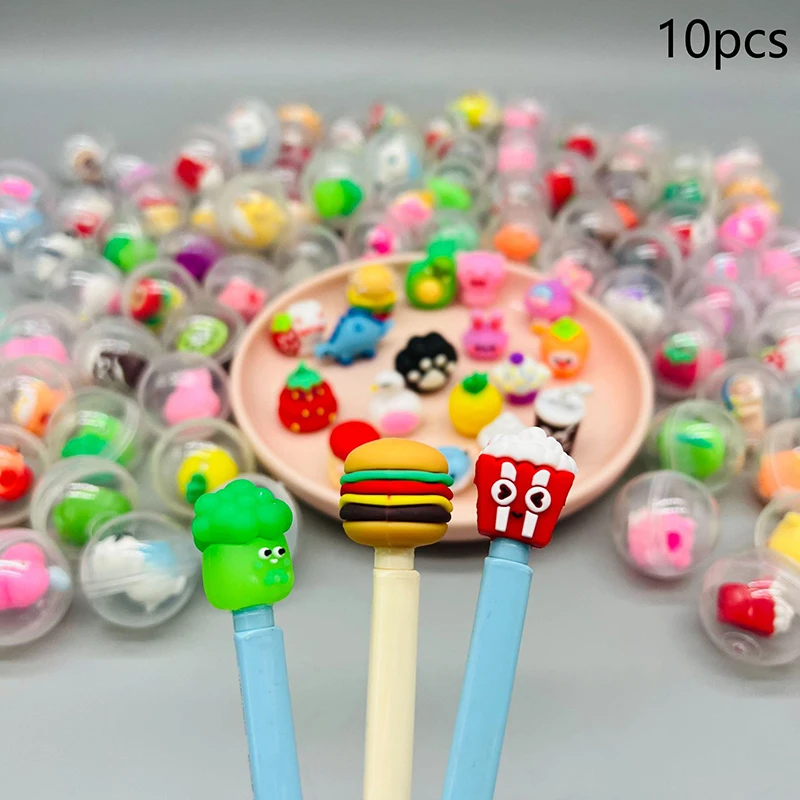 

10pcs Children Mini Claw Game Machine Toy Accessory Surprise Twisted Egg Capsule Ball