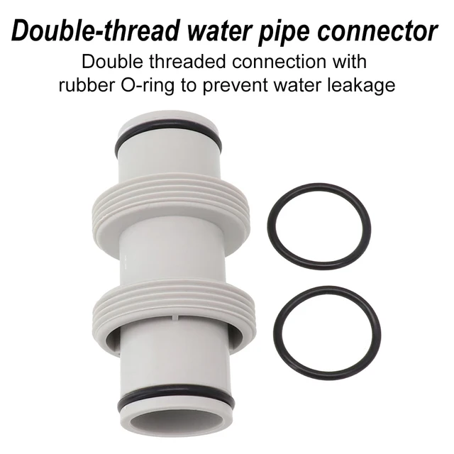 1/2Db Tömlőhosszabbító Adapter Az Intex Osztott Tömlő Dugattyúhoz 1,5 Hüvelyk - Hüvelykes Fürdőkád Úszómedence Egyenes Csatlakozó - Image 5