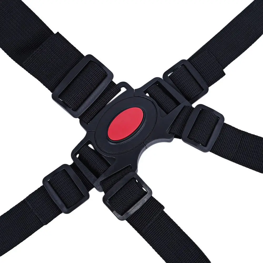 Nylon Baby Safety Harness Black Stroller Belt