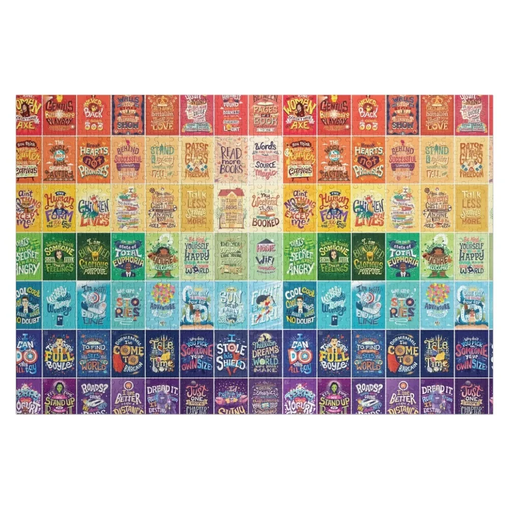 Rainbow of Posters Jigsaw Puzzle Customizeds For Kids Custom Wood Personalised Toys Puzzle port wenn jigsaw puzzle custom kids toy customizeds for kids puzzle