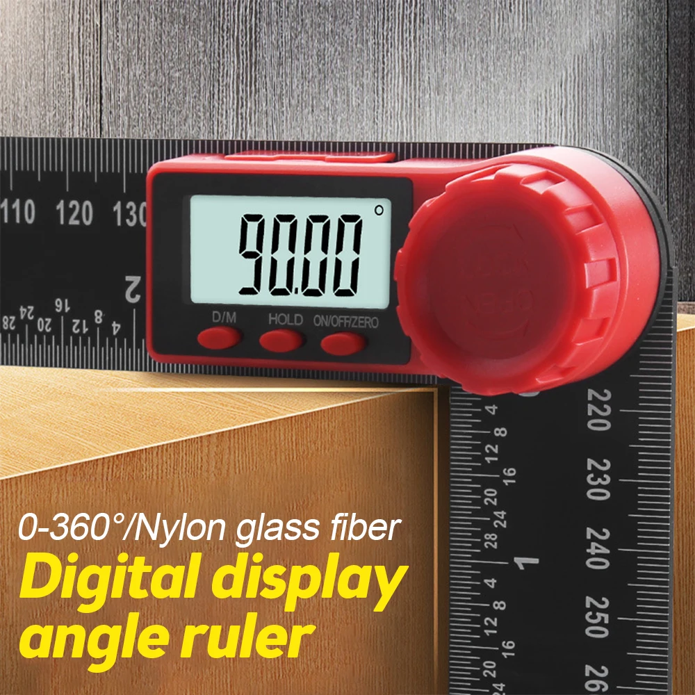 360 Electronic Goniometer Protractor Angle Measurement Tool Angle Ruler Meter Angle Finder Woodworking Tools 2